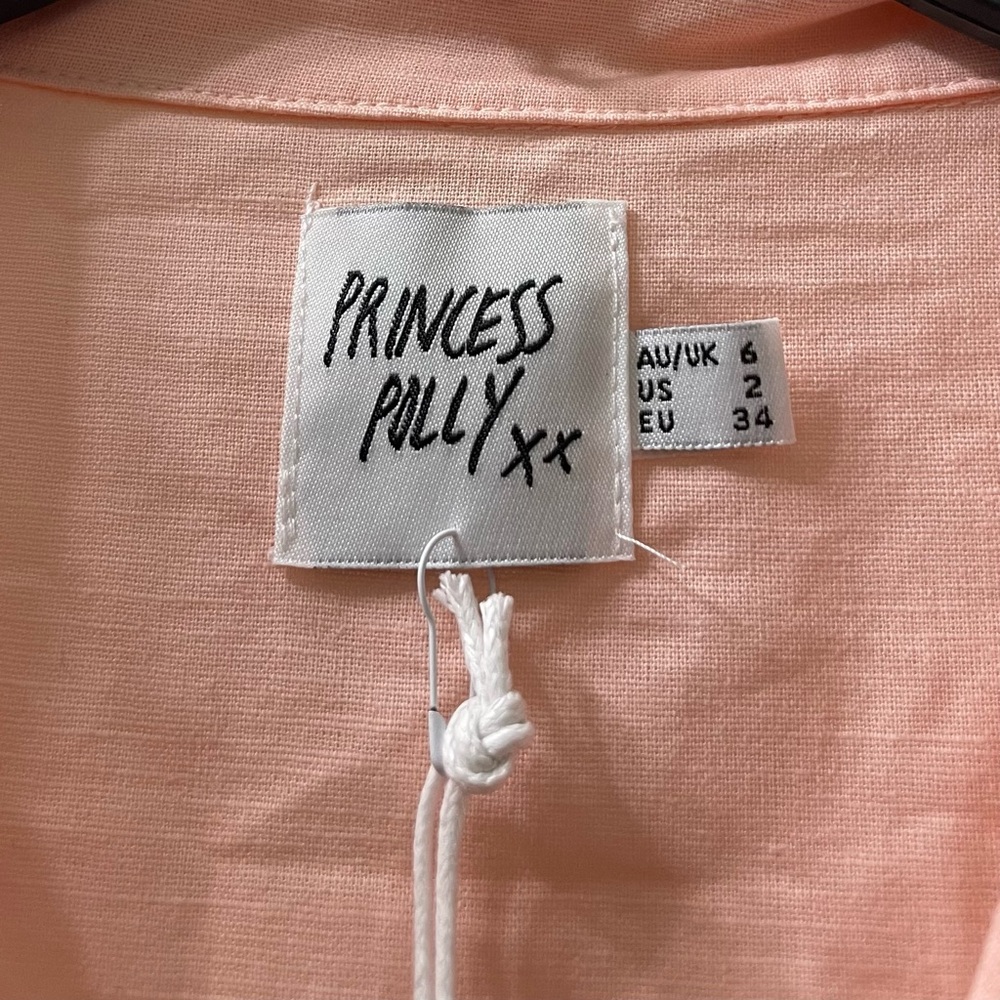 NWT Princess Polly Pink Sinclair Romper - Picture 4 of 7